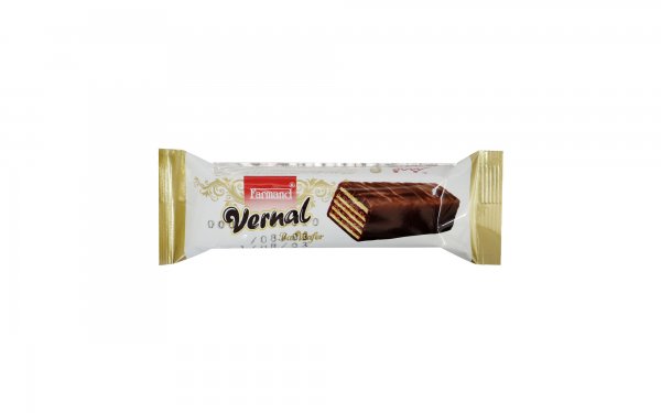 ویفر با روکش کاکائویی ورنال (Vernal) فرمند مقدار 20 گرم