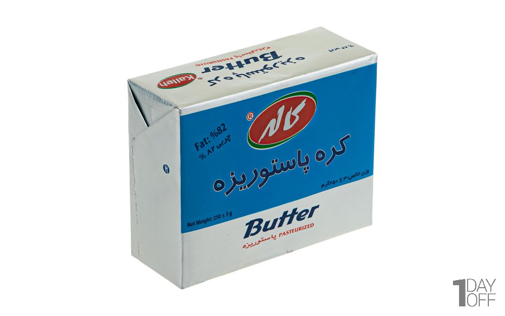 کره پاستوریزه کاله مقدار 250 گرم 