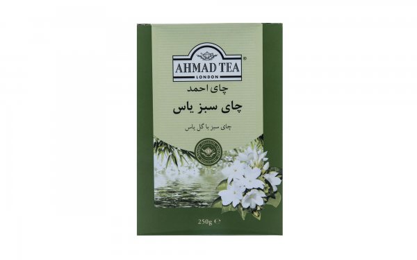 چای سبز با عطر یاس احمد مقدار 250 گرم