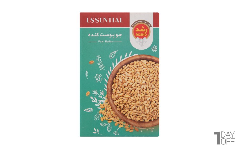 جو پوست کنده رشد مقدار 250 گرم