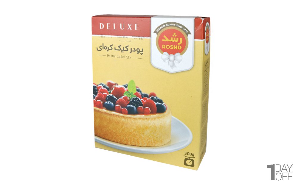 پودر کیک کره‌ای رشد مقدار 500 گرم