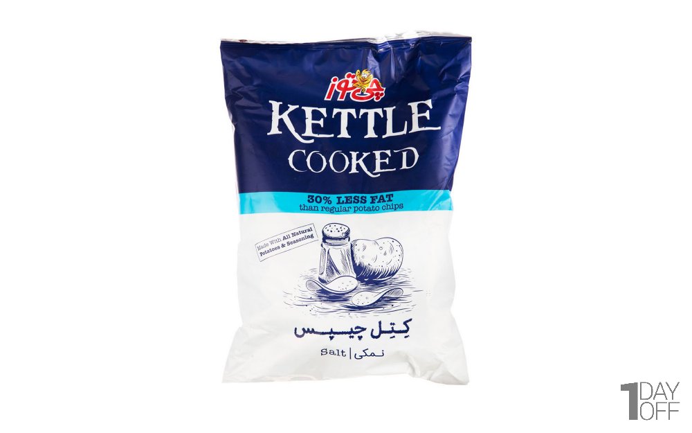 کتل چیپس نمکی چی‌توز مقدار 130 گرم