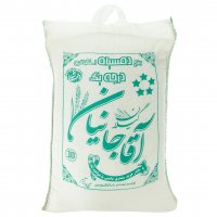 برنج دم‌سیاه استخوانی درجه یک آقاجانیان 10 کیلوگرم