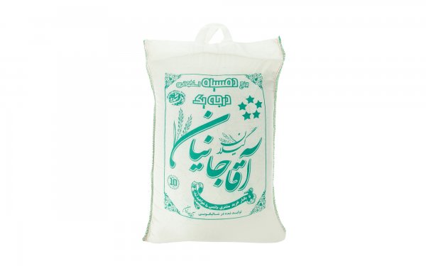 برنج دم‌سیاه استخوانی درجه یک آقاجانیان مقدار 10 کیلوگرم