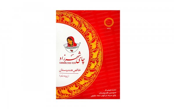 چای 100 درصد خالص شکسته پاکتی هندوستان شهرزاد مقدار 400 گرم