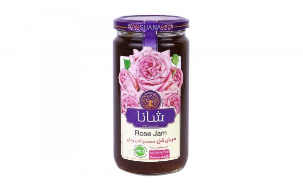 مربا گل محمدی آذربایجان شانا مقدار 480 گرم