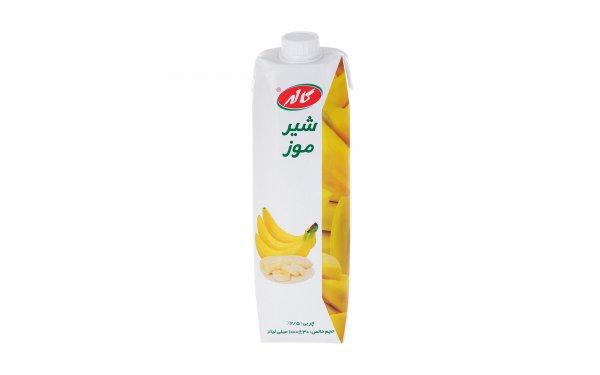 شیر موز کاله مقدار 1 لیتر