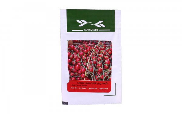 گوجه چری قرمز درختی هیبرید (Red Cherry Tomato) وانیا آذر سبزینه کد G14 مقدار 15 گرم