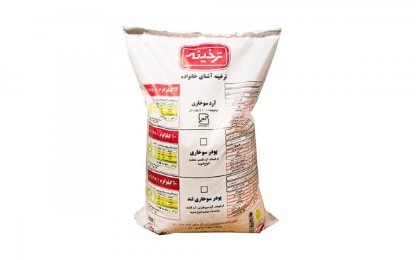  آرد سوخاری ترخینه مقدار 12 کیلوگرم 