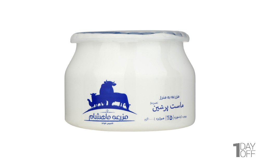 ماست پرچرب پرشین ماهشام مقدار 1 کیلوگرم