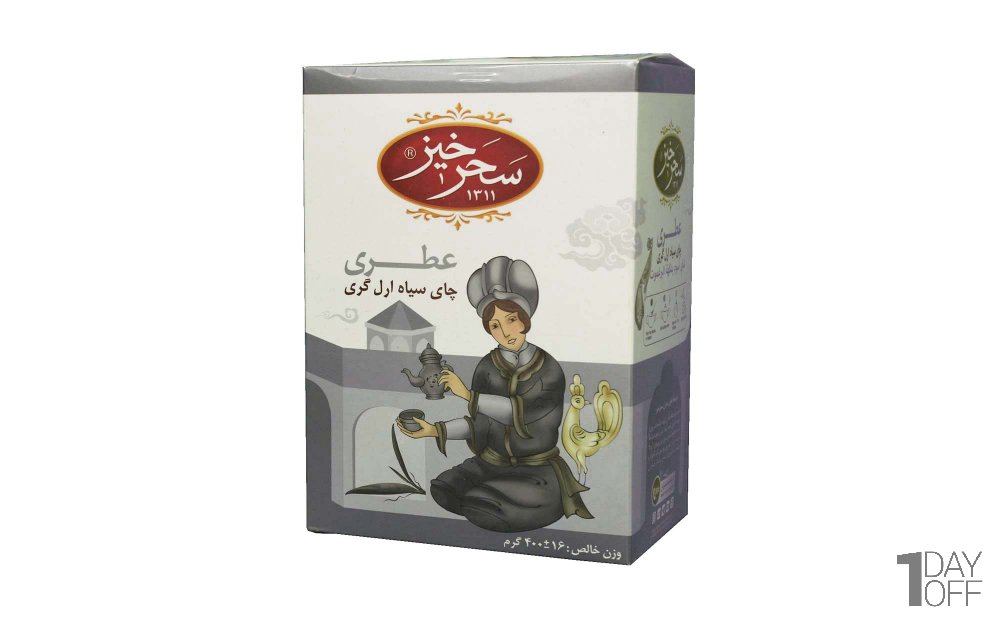 چای سیاه اری‌گری سحرخیز مقدار 400 گرم