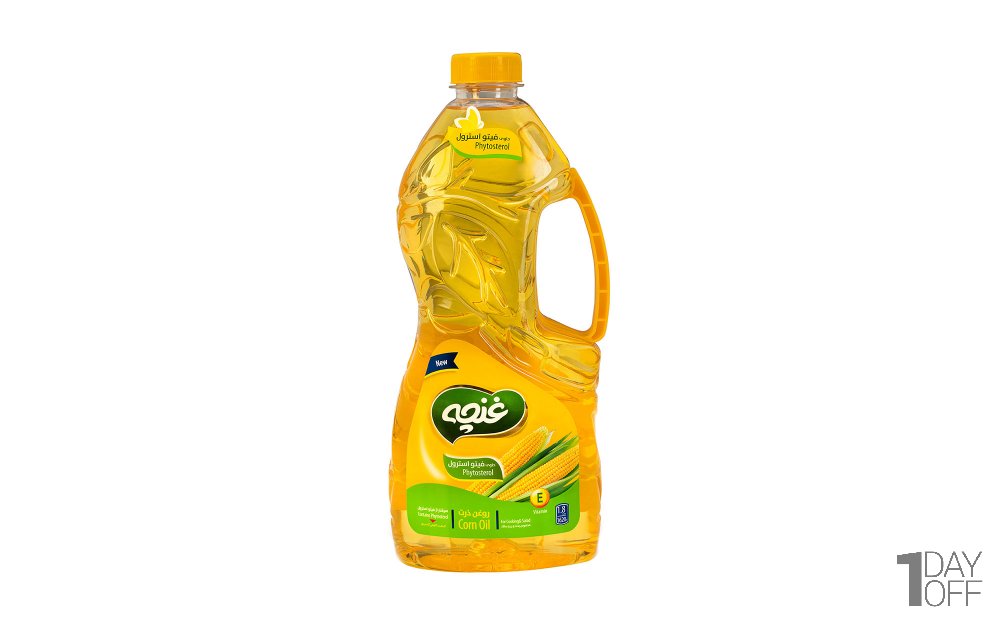 روغن ذرت غنچه مقدار 1.8 لیتر 