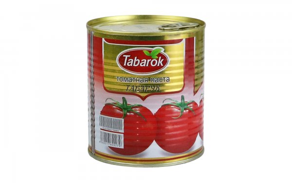 رب گوجه‌فرنگی تبرک مقدار 800 گرم
