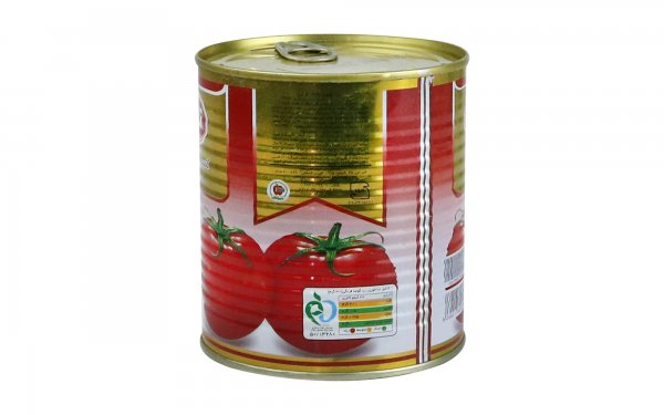 رب گوجه‌فرنگی تبرک مقدار 800 گرم