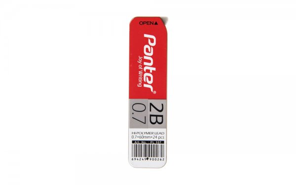 نوک مداد نوکی 0.7 میلی‌متری پنتر (Panter) نوع 2B رنگ مشکی