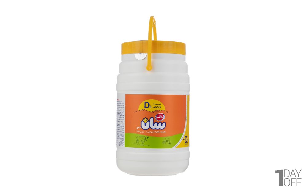 ماست هم‌زده پرچرب سان‌ماس رامک مقدار 1.8 کیلوگرم