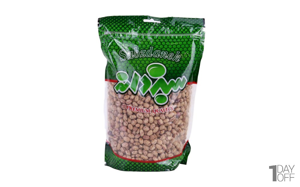 لوبیا چیتی سبزدانه مقدار 900 گرم
