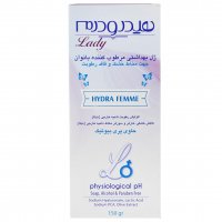 ژل بهداشتی بانوان مرطوب‌کننده مدل Hydra Femme هیدرودرم مقدار 150 میلی‌لیتر