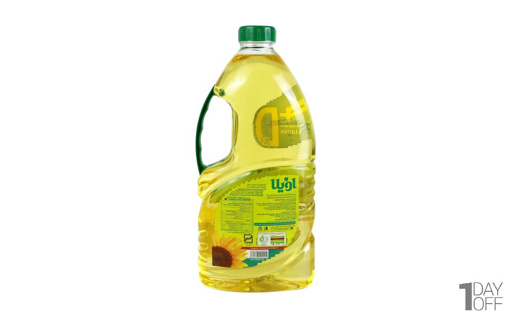 روغن آفتاب‌گردان غنی‌شده با ویتامین D اویلا مقدار 2 لیتر
