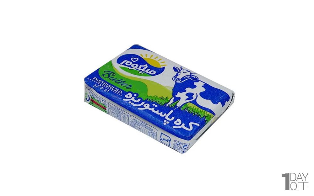 کره پاستوریزه میلکوم میهن مقدار 50 گرم