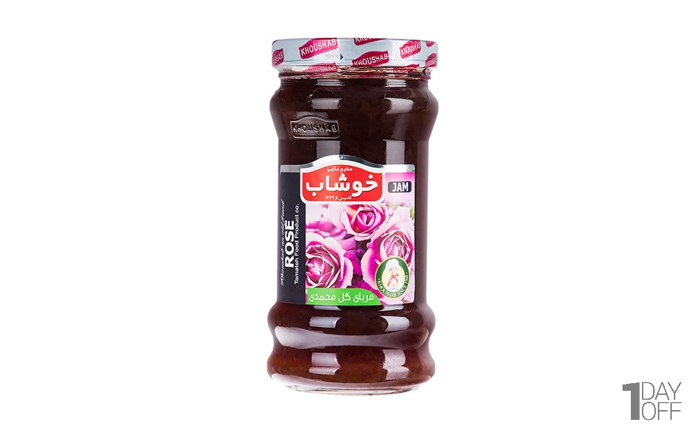مربا گل محمدی خوشاب مقدار 720 گرم