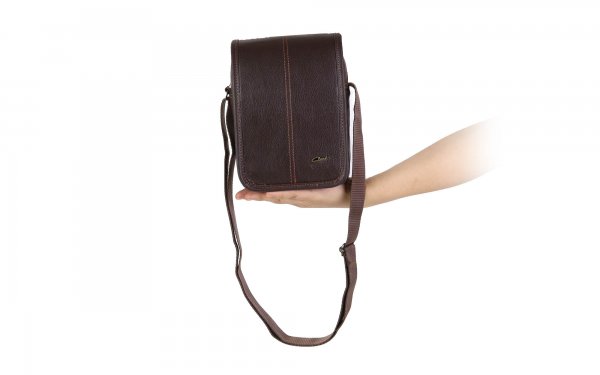 کیف قهوه‌ای تیره طرح کلارکس کد 3940