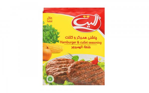 چاشنی همبرگر و کتلت الیت مقدار 85 گرم