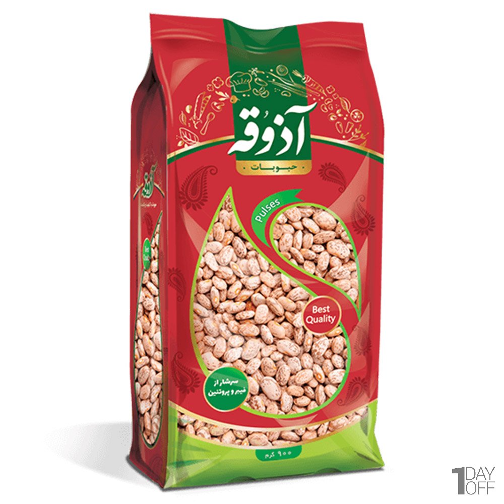 لوبیا چیتی آذوقه مقدار 900 گرم