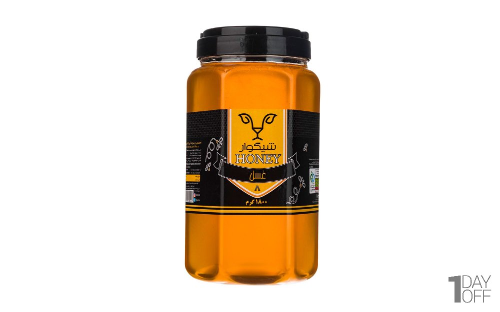 عسل شیگوار مقدار 1.8 کیلوگرم