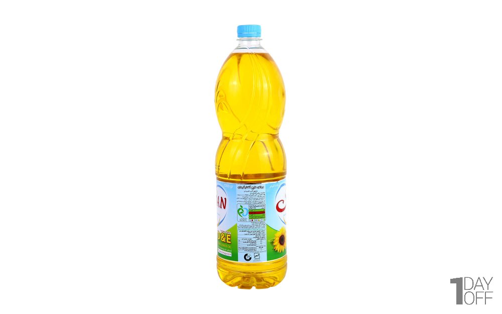 روغن آفتابگردان لادن مخصوص پخت و پز و سالاد مقدار 1.5 لیتر