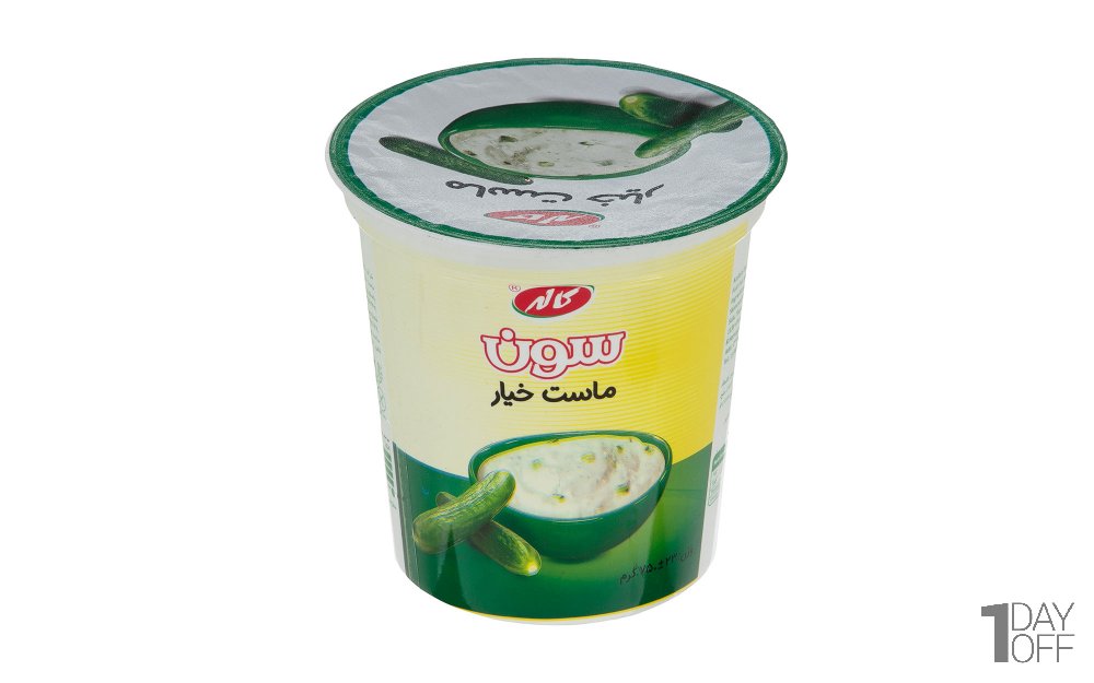 ماست خیار کاله مقدار 750 گرم