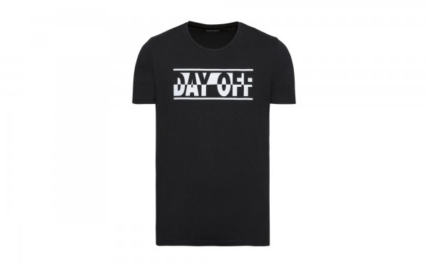 تیشرت مشکی لیورجی (Livergy) مدل Day off