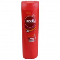 شامپو تثبیت‌کننده رنگ مو سان‌سیلک (Sun Silk) مقدار 350 میلی‌لیتر 