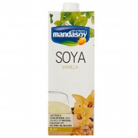 شیر سویا با طعم وانیل مانداسوی مقدار 1 لیتر 
