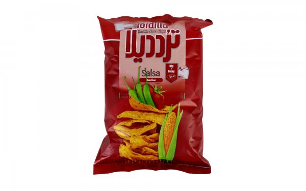 چیپس ذرت با طعم سالسا ترددیلا مقدار 100 گرم