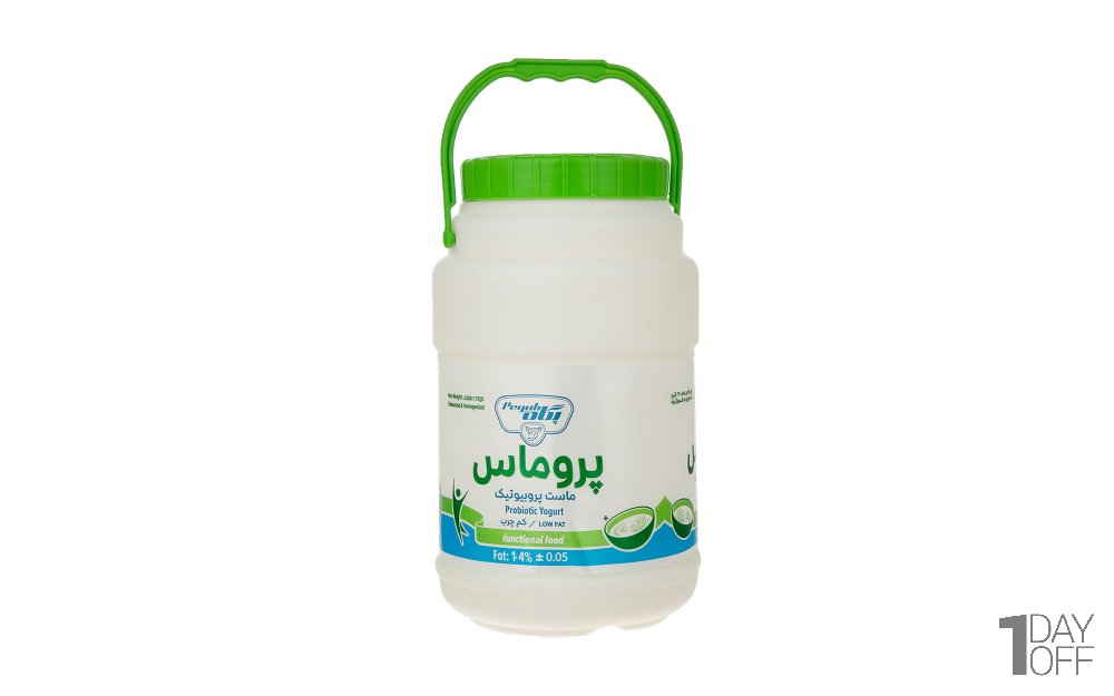 ماست پروبیوتیک کم‌چرب پروماس پگاه مقدار 2.2 کیلوگرم