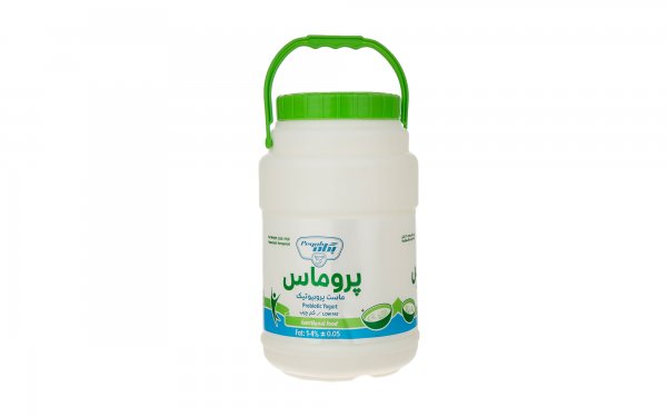 ماست پروبیوتیک کم‌چرب پروماس پگاه مقدار 2.2 کیلوگرم