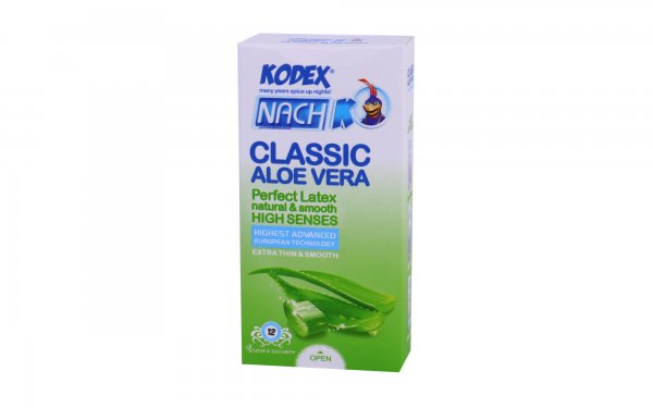 کاندوم ناچ کدکس (NachKodex) مدل Classic Aloe Vera