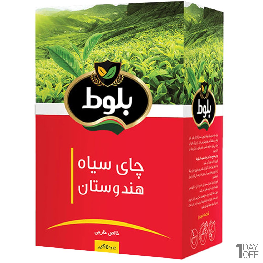 چای سیاه خارجی هندوستان بلوط مقدار 450 گرم