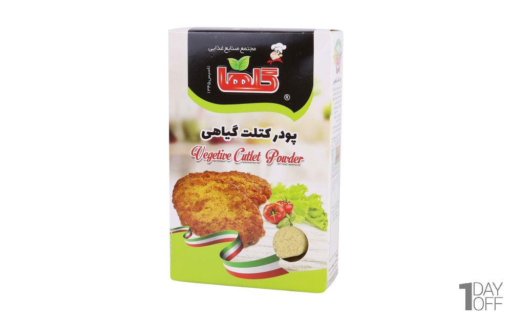 پودر کتلت گیاهی گلها مقدار 120 گرم