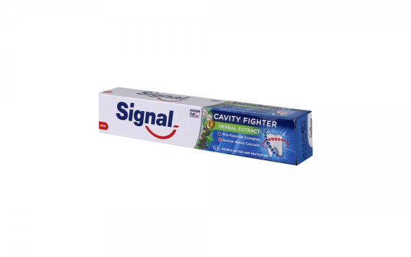 خمیردندان ضد پوسیدگی سیگنال (Signal) مقدار 50 میلی‌لیتر