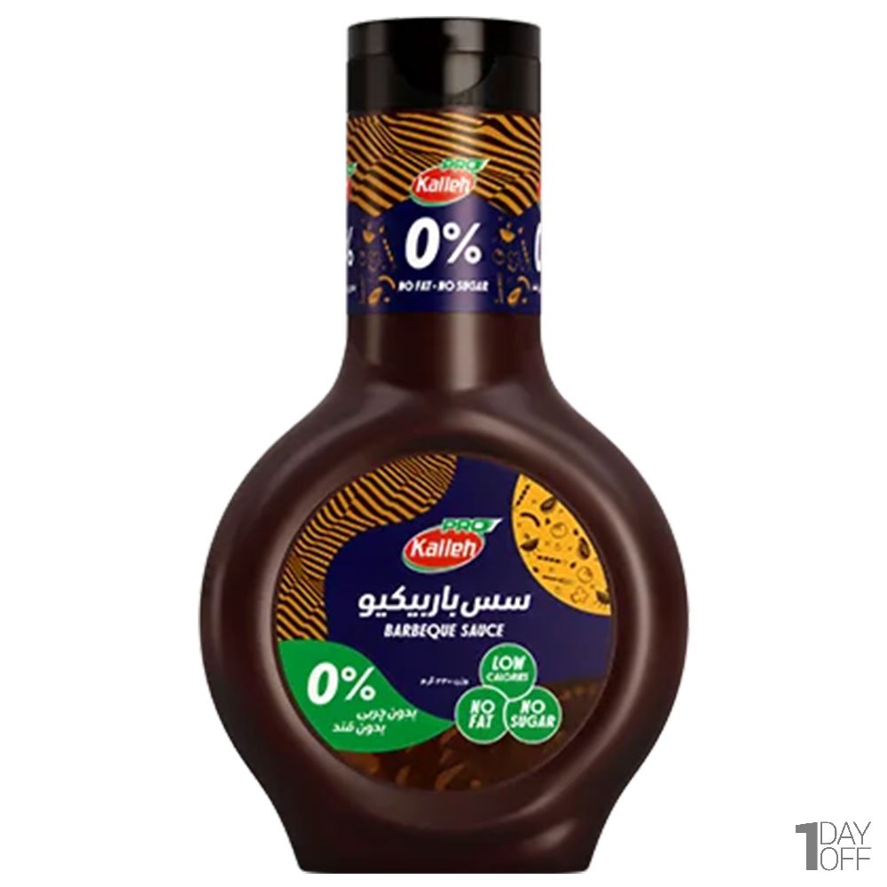سس باربیکیو رژیمی بدون شکر و بدون چربی کاله پرو مقدار 330 گرم