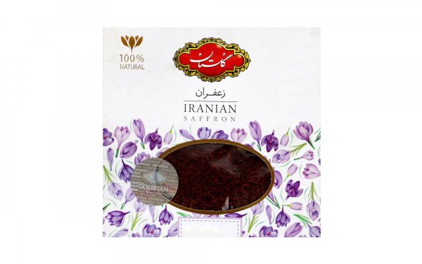 زعفران سرگل گلستان مقدار 1 گرم