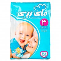 پوشک کامل بچه مای بیبی سایز 3 بسته 38 عددی