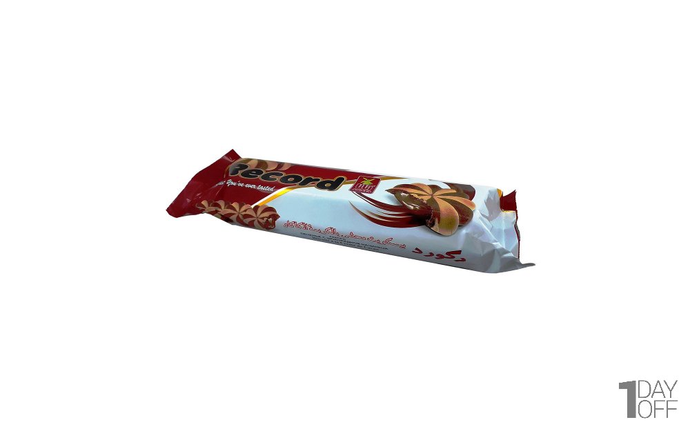بیسکویت دو رنگ با مغز کرم کاکائو آناتا مقدار 270 گرم