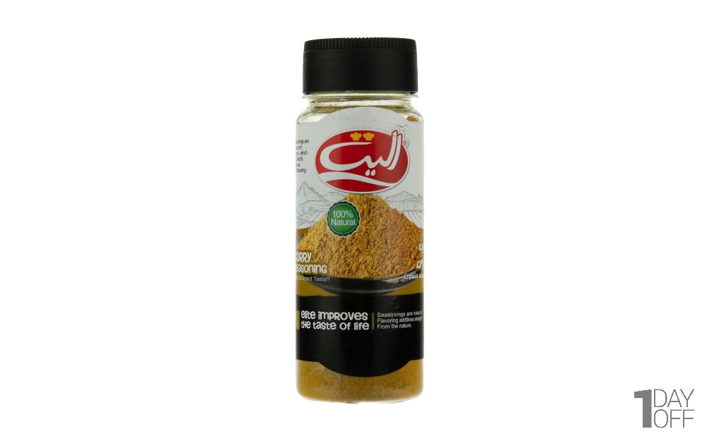 پودر ادویه کاری الیت مقدار 70 گرم