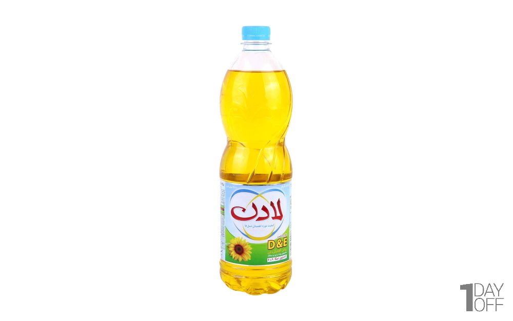 روغن آفتاب‌گردان پخت و پز لادن مقدار 900 میلی‌لیتر