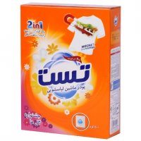 پودر ماشین لباسشویی 500 گرمی تست (Test) مدل جشنواره گل‌ها