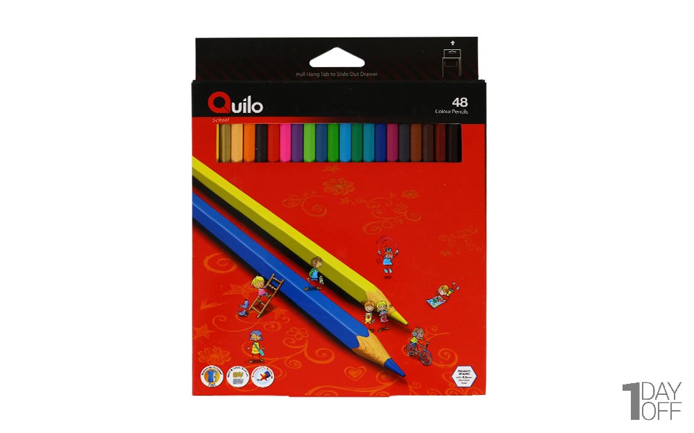 مدادرنگی 48 رنگ کویلو (Quilo) 