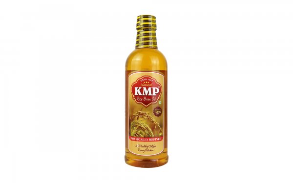 روغن سبوس برنج مناسب برای پخت و پز و سالاد کی‌ام‌پی (KMP) مقدار 1 لیتر